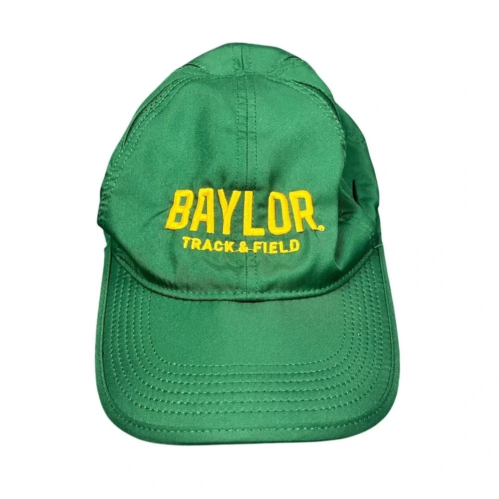 Nike Baylor Track & Field Featherlight Dri-FIT Hat Green Adjustable Cap